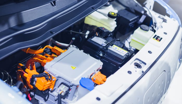 motor de carro elétrico